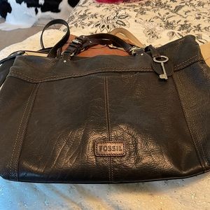 Black Fossil purse